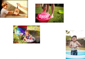 Things to do this summer : water balloon games