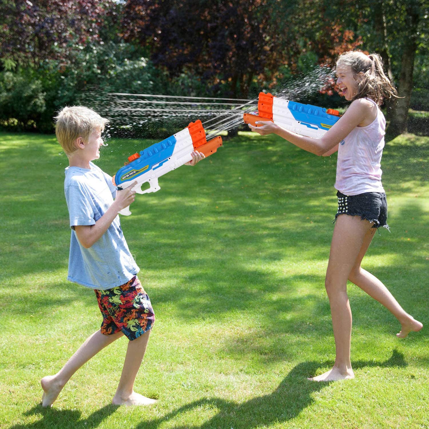 water gun summer fun