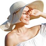 Lanzom Floppy Foldable Roll up Beach Cap Sun Hat