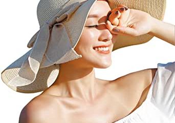 Lanzom Floppy Foldable Roll up Beach Cap Sun Hat