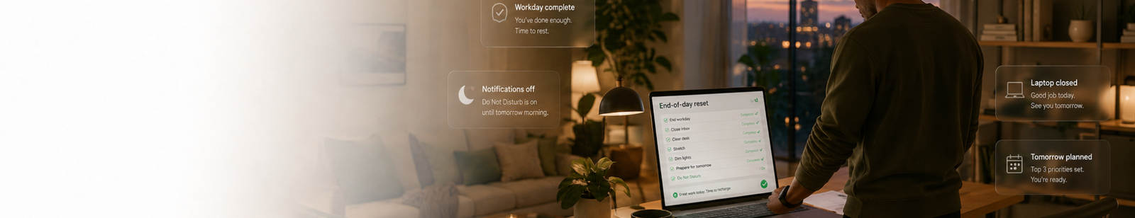 The Best End‑of‑Day Reset for Desk Workers