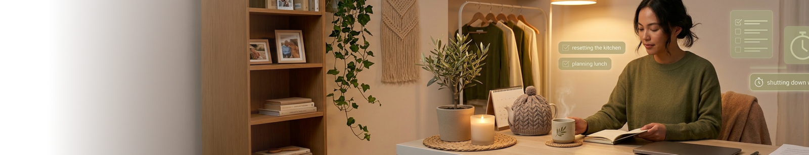 The Evening Reset Routine for Busy Home Workers
