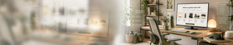 The Best Work From Home Wellness Upgrades Under £100