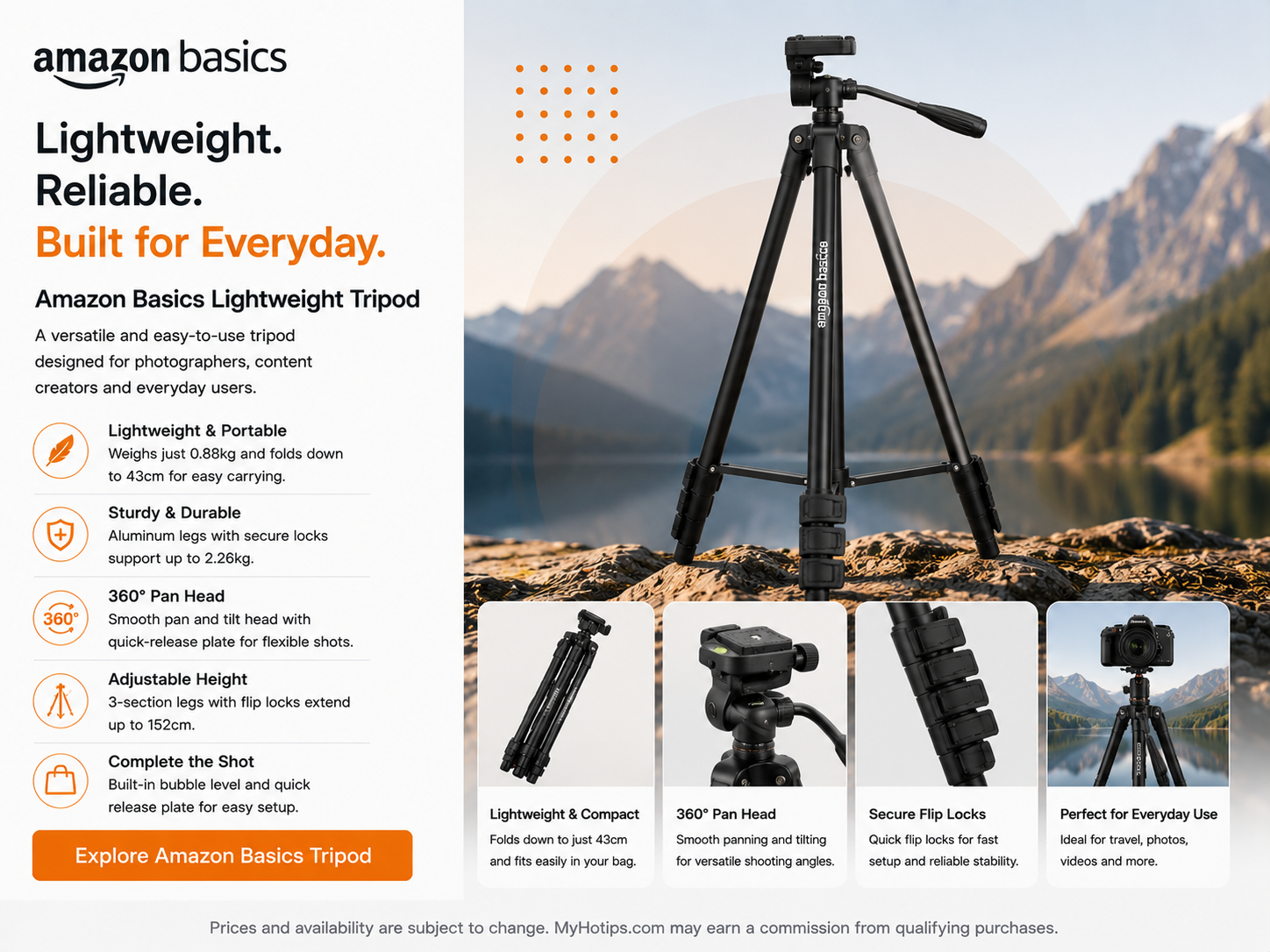 Simple Starter Tripod
