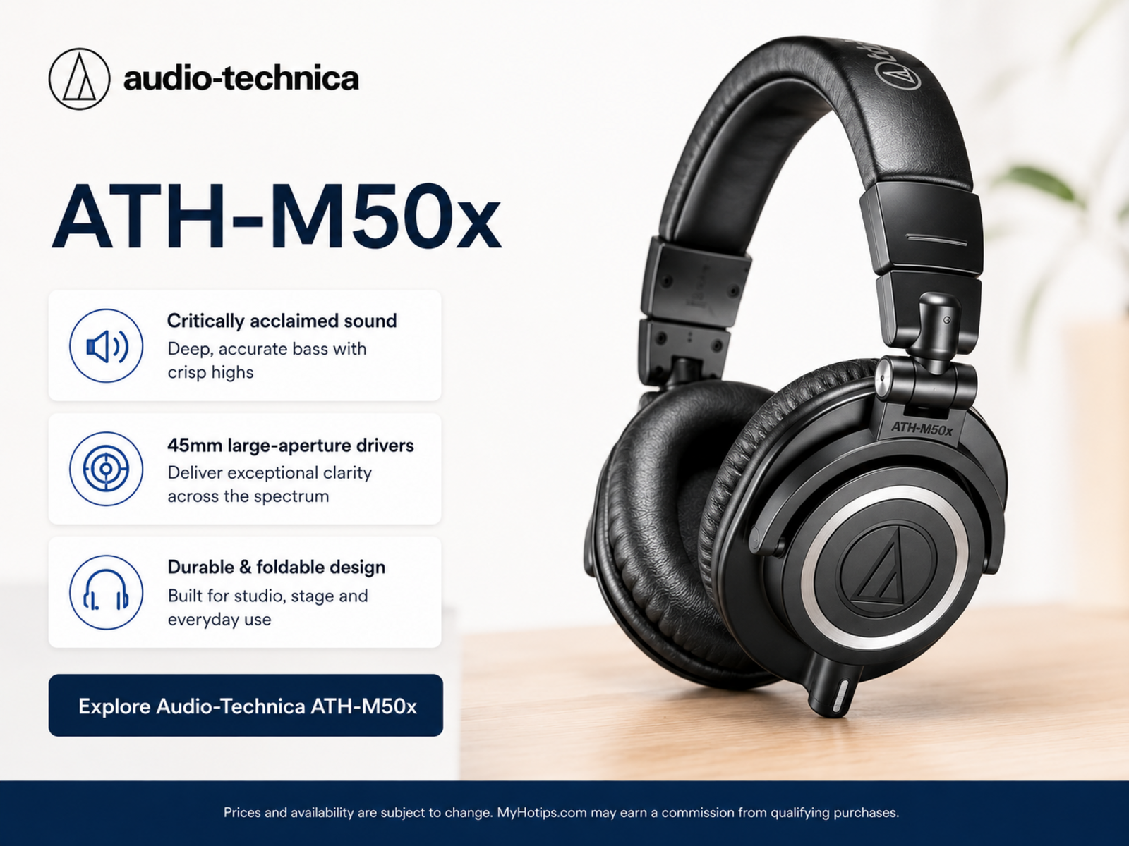Studio Monitoring Headphones