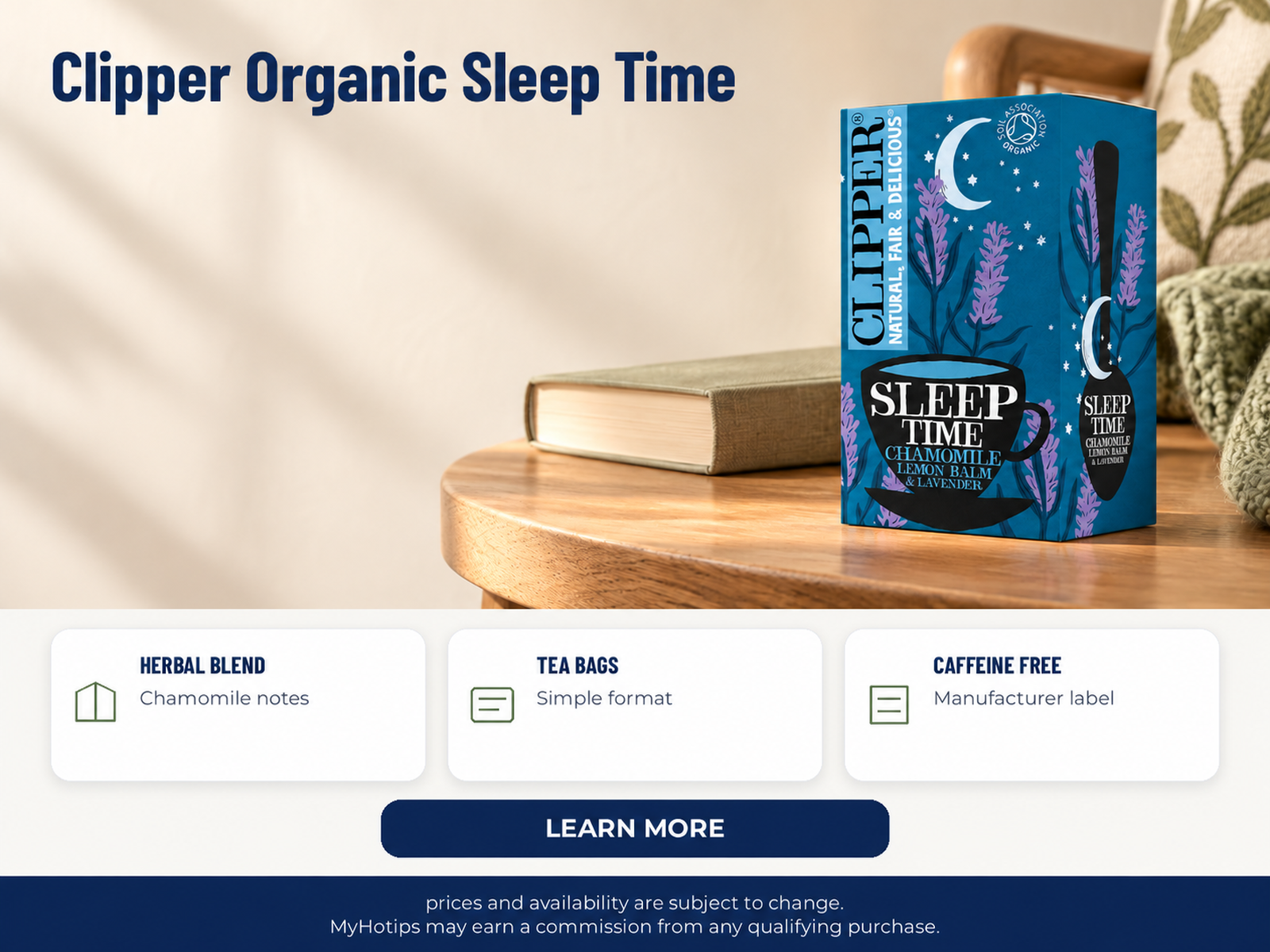 Clipper Organic Sleep Time