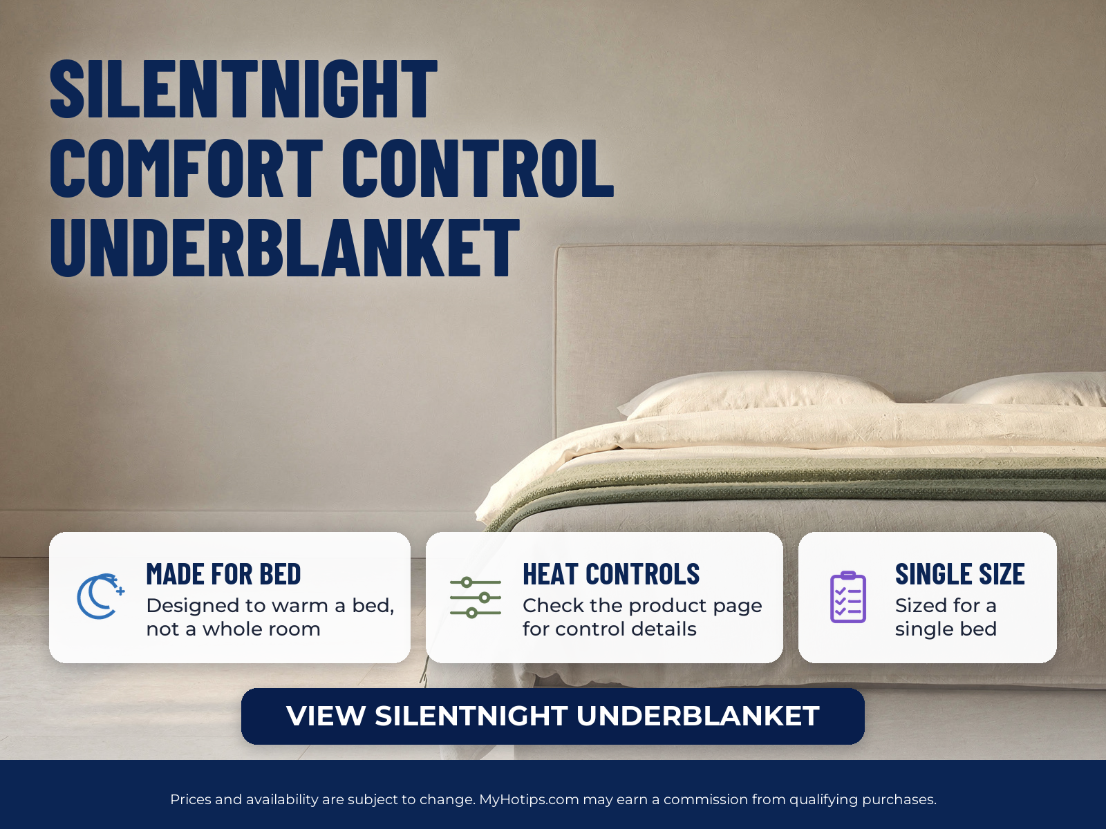 Silentnight Comfort Control Underblanket