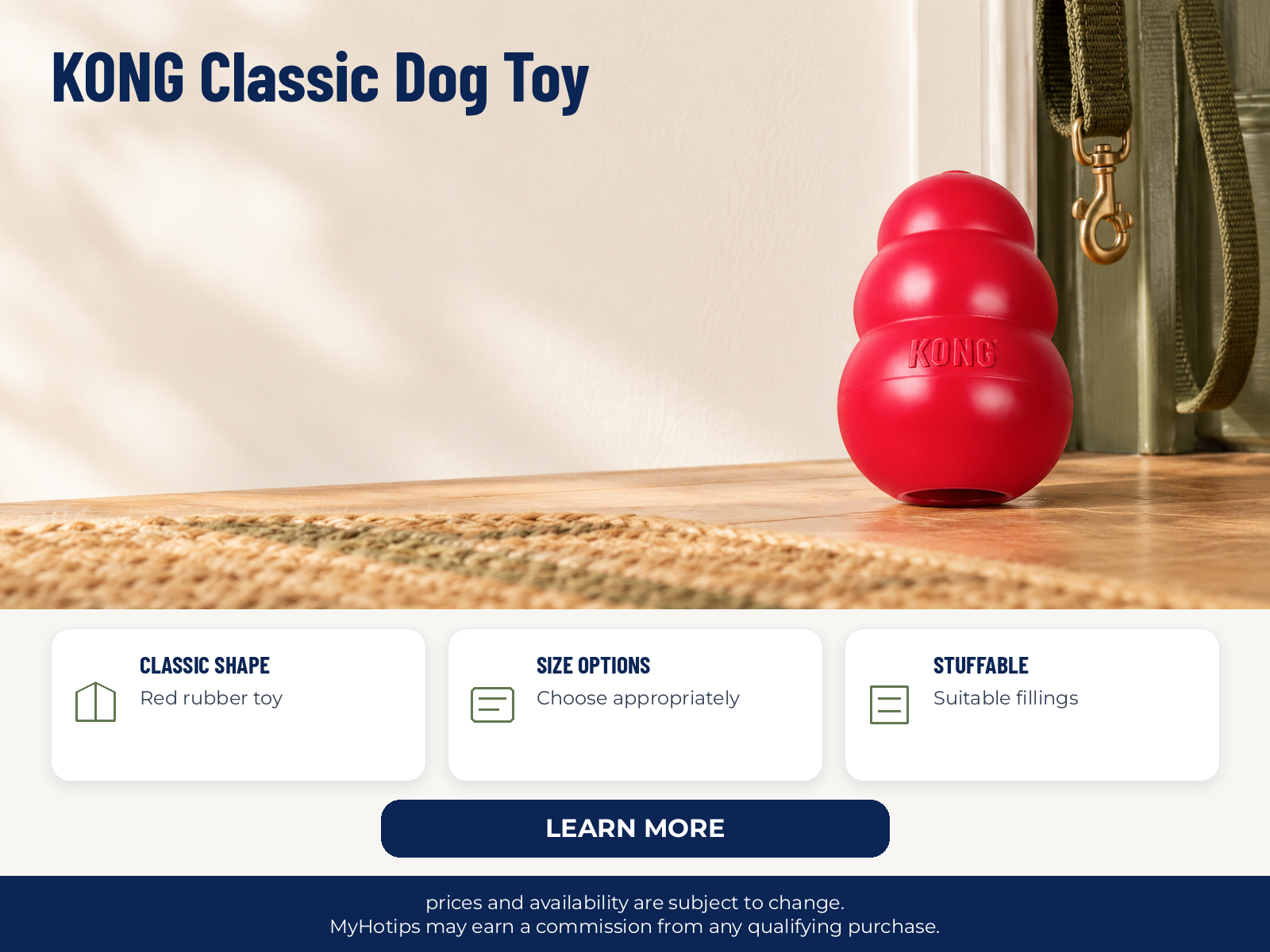 KONG Classic Dog Toy