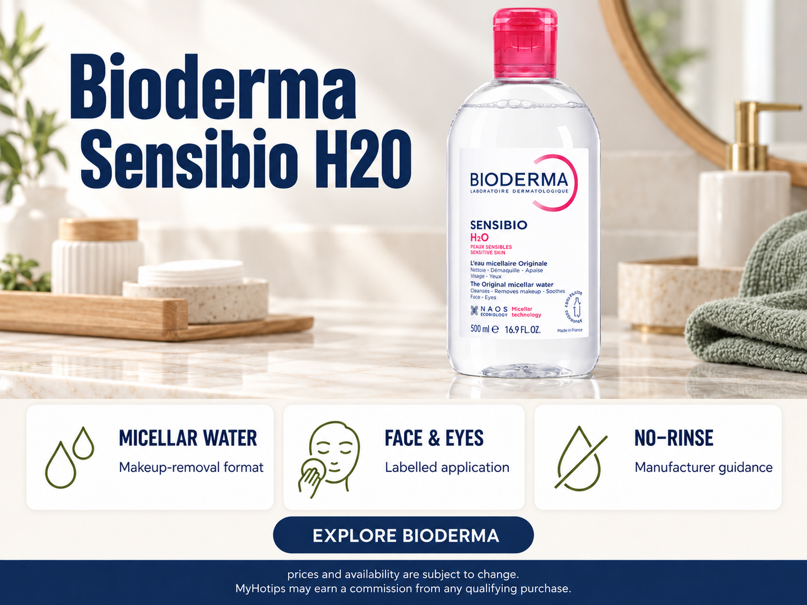 Bioderma Sensibio H2O