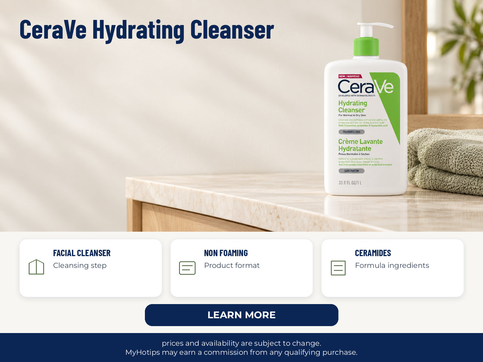 CeraVe Hydrating Cleanser