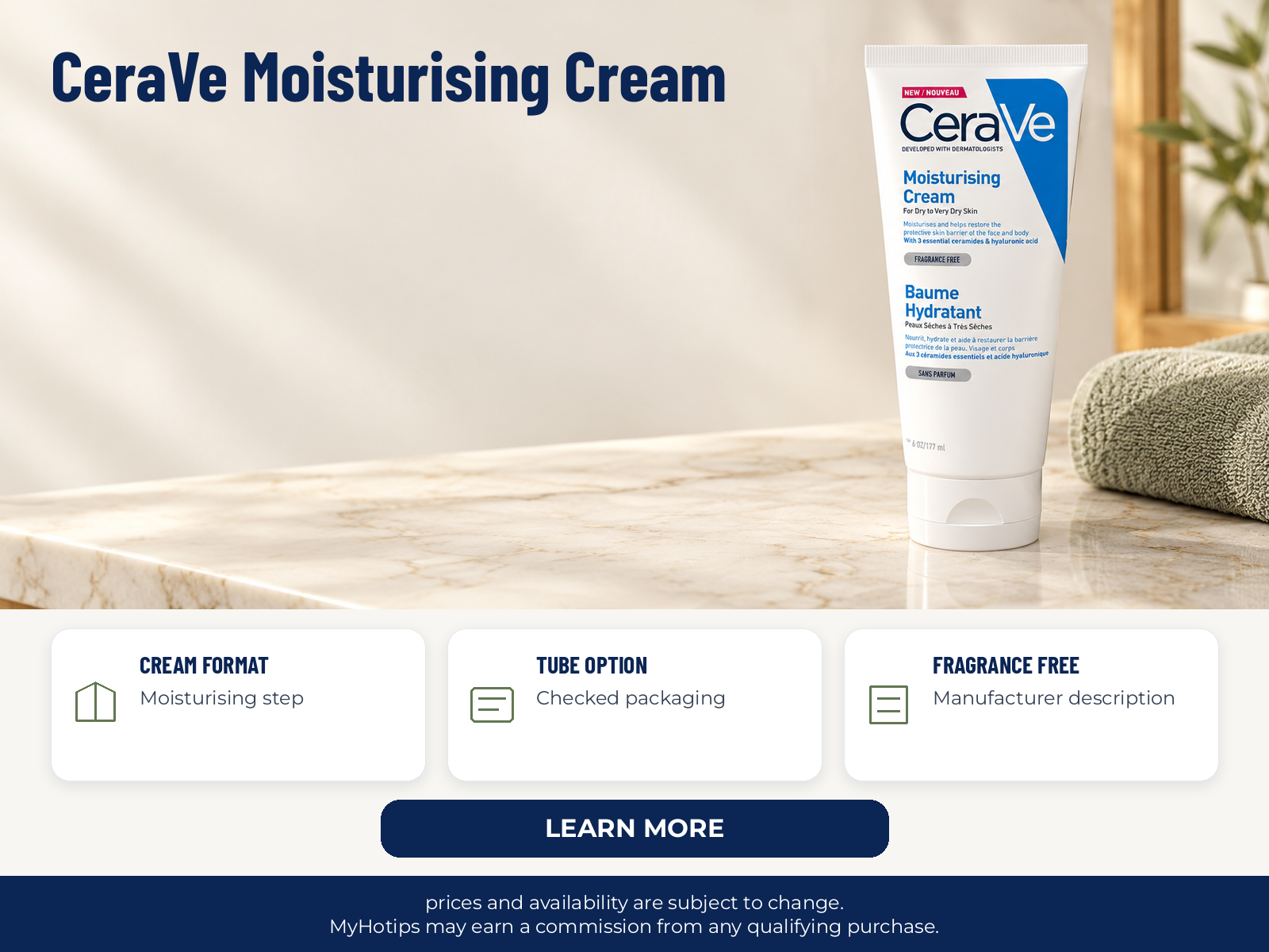 CeraVe Moisturising Cream