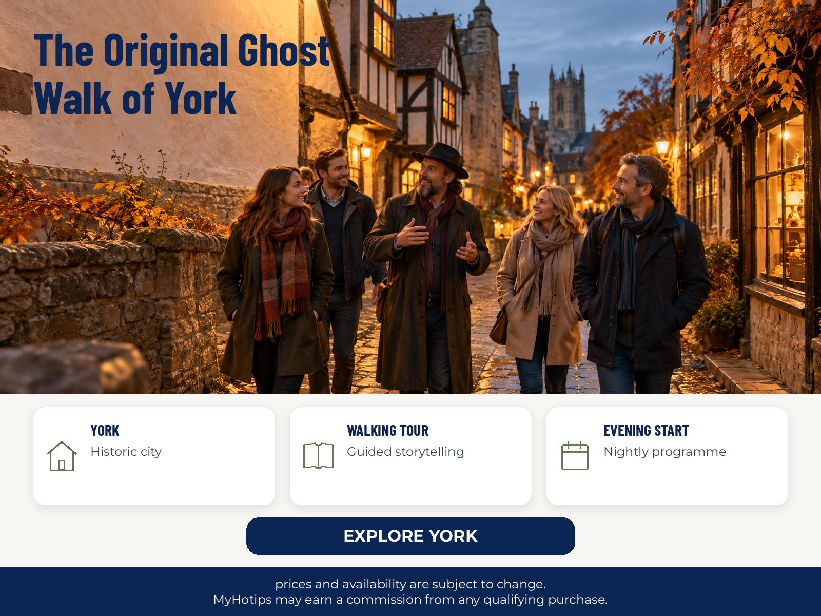 The Original Ghost Walk of York