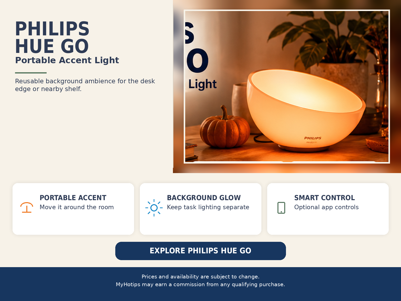 Philips Hue Go Portable Accent Light