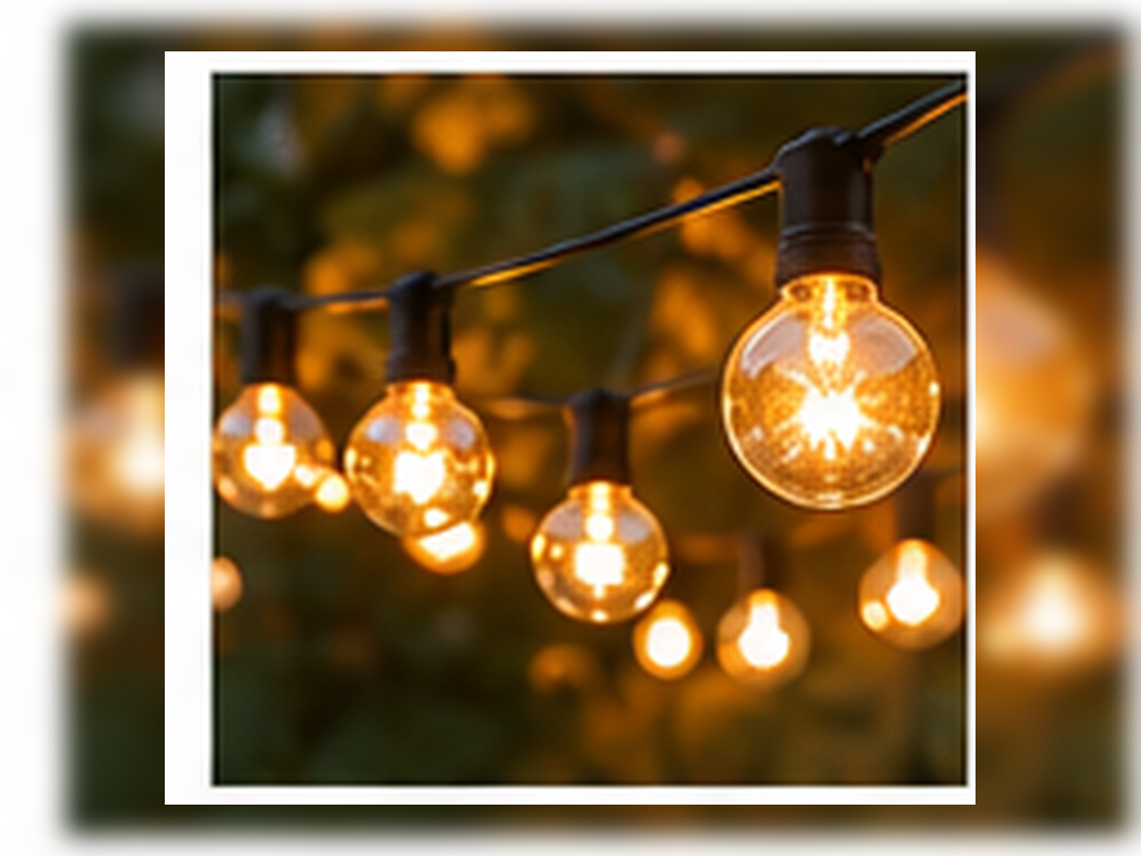 Lights4fun Outdoor Festoon Lights