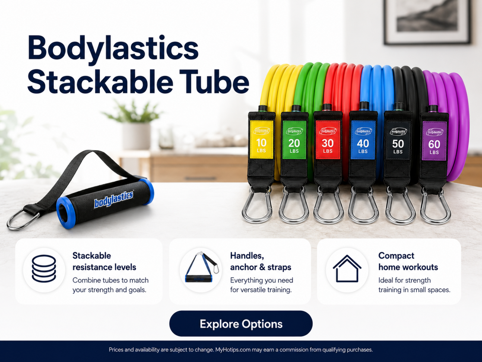 Bodylastics Stackable Tube