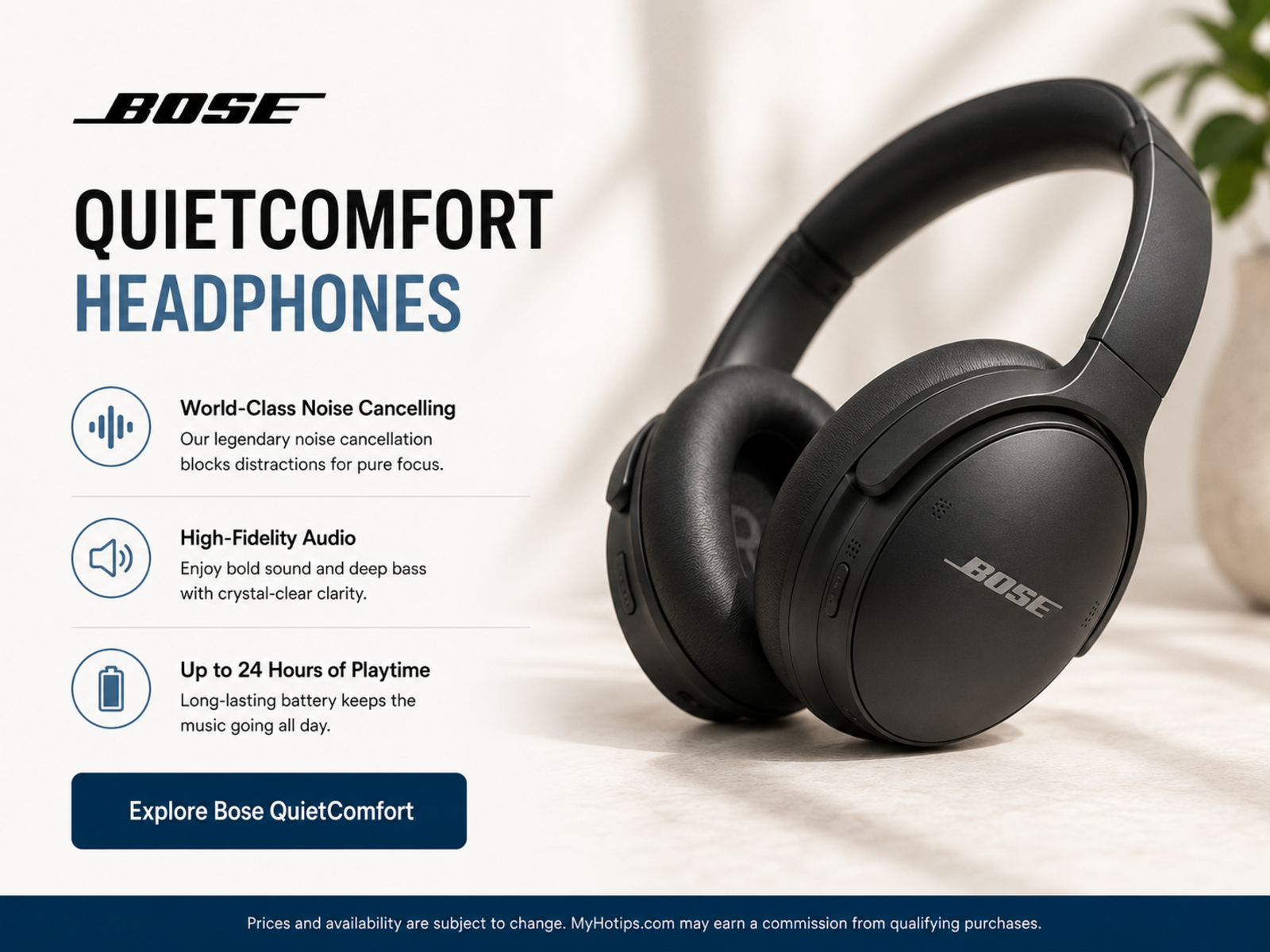 Comfortable Focus Headphones