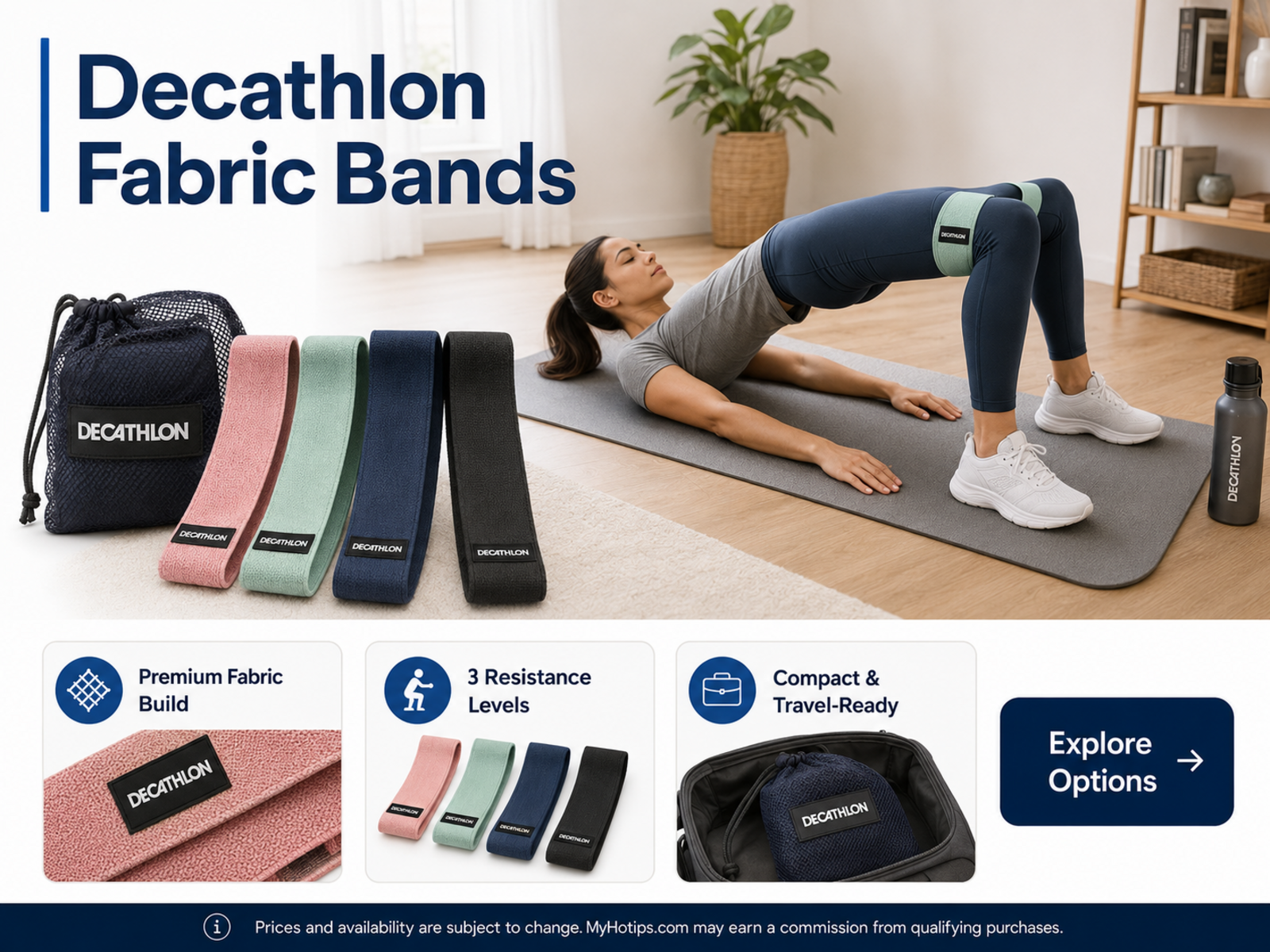 Decathlon Fabric Bands