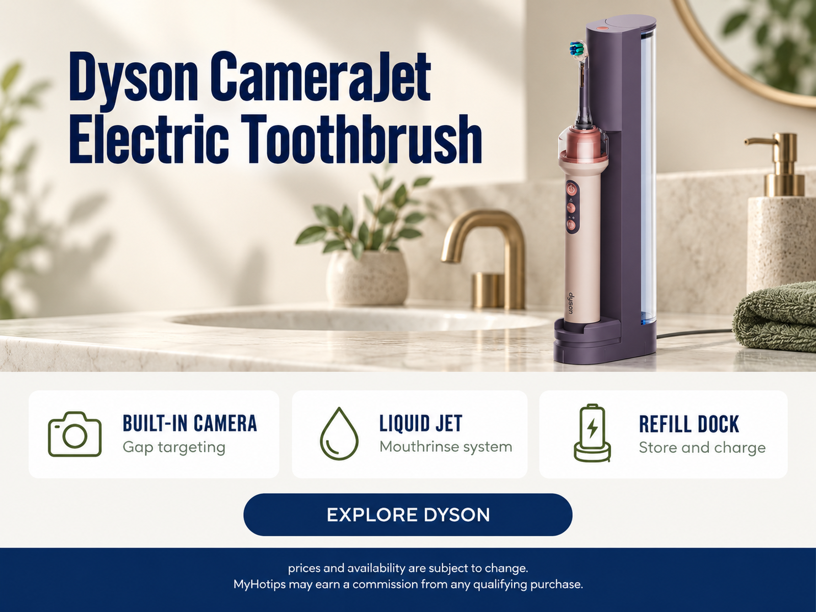 Dyson CameraJet Electric Toothbrush