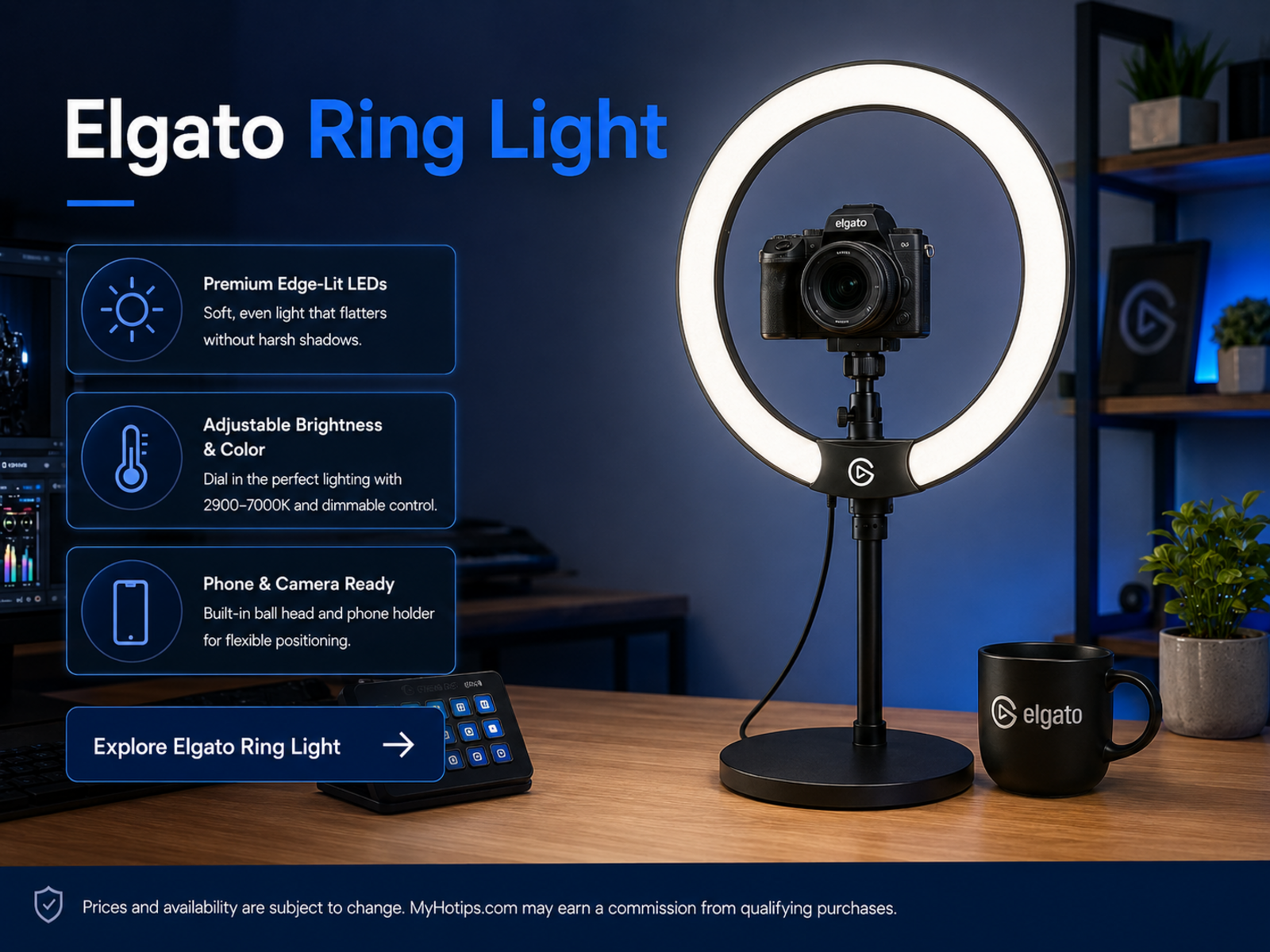 Clean Face Lighting For Calls