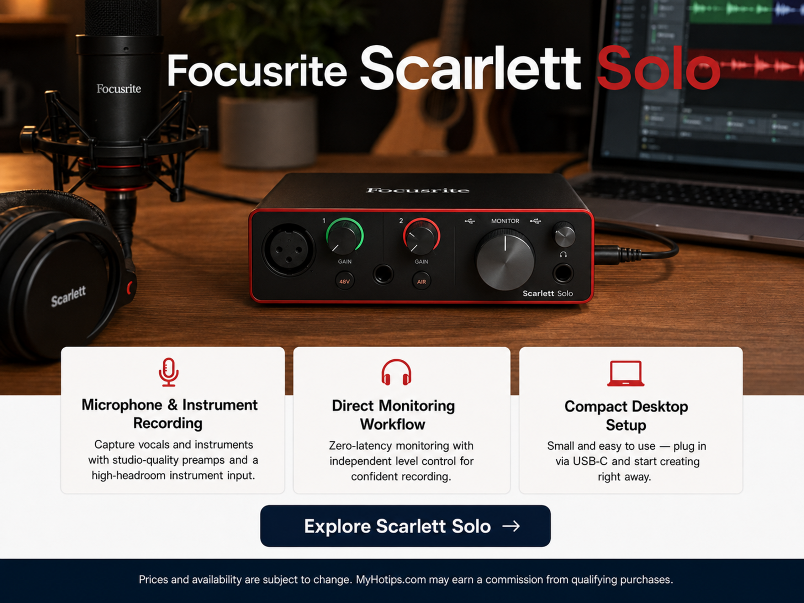 Cleaner Audio Input For Creators