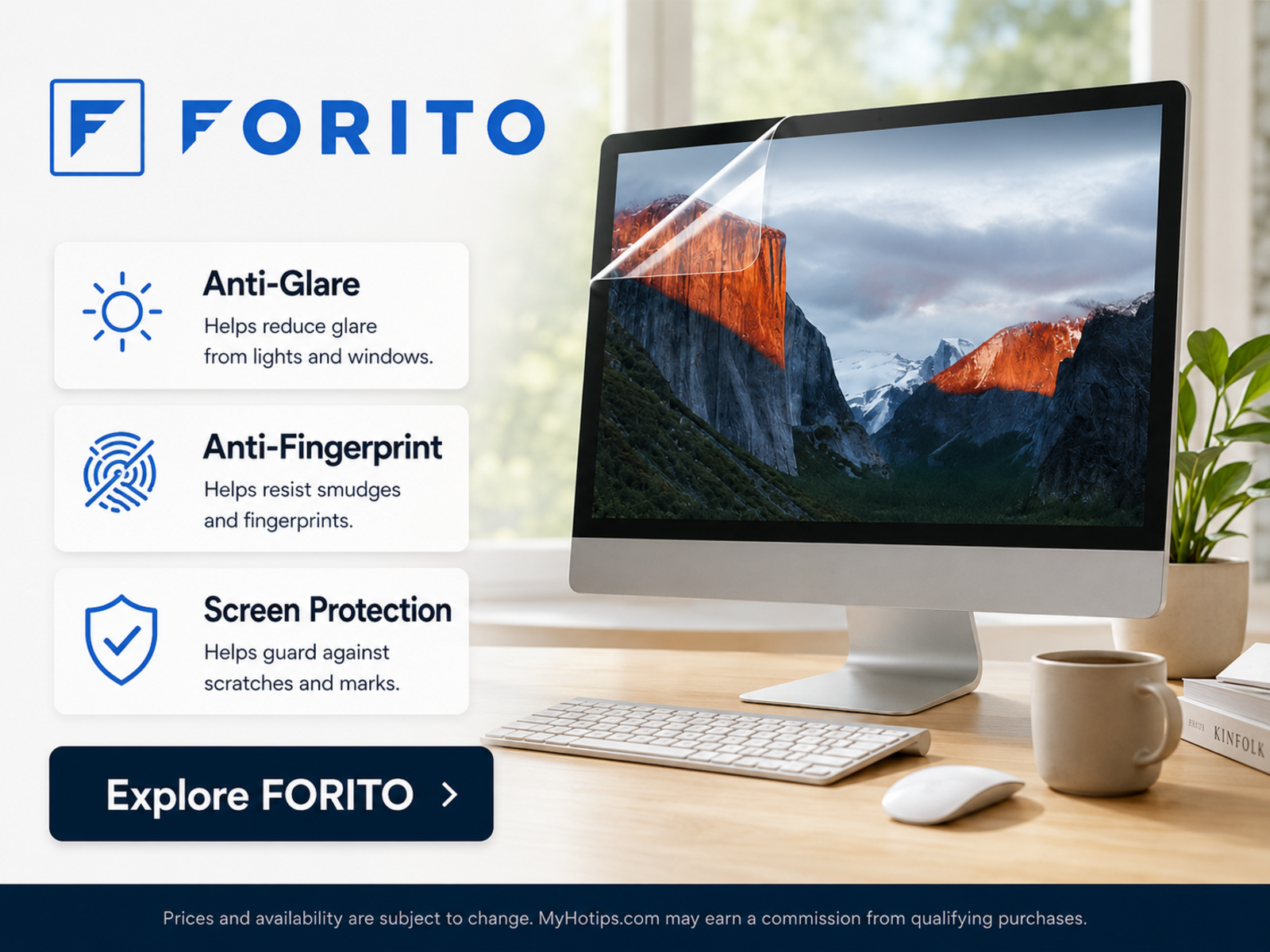 Anti-Glare Screen Protection