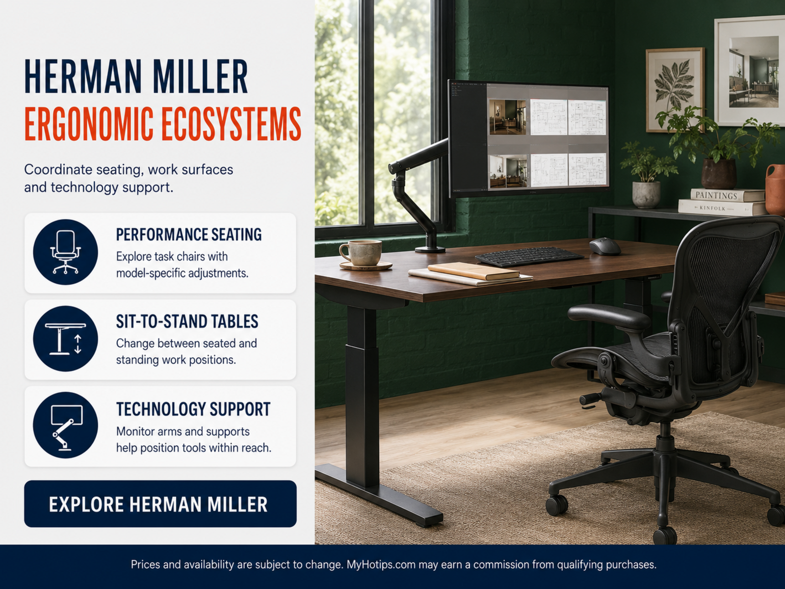 Herman Miller Ergonomic Range