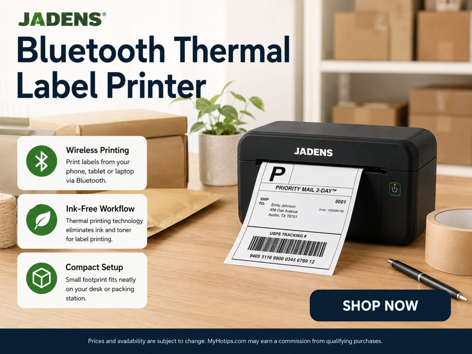 Mobile Shipping Printer