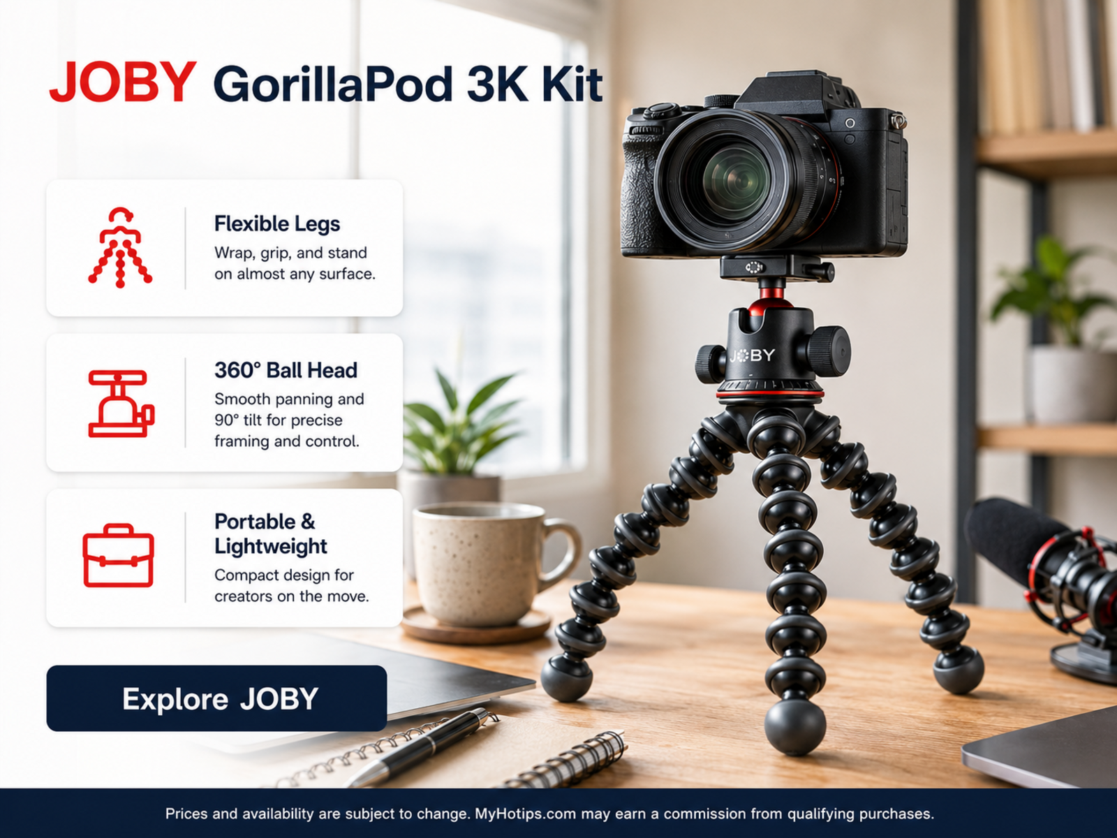 Flexible Creator Tripod