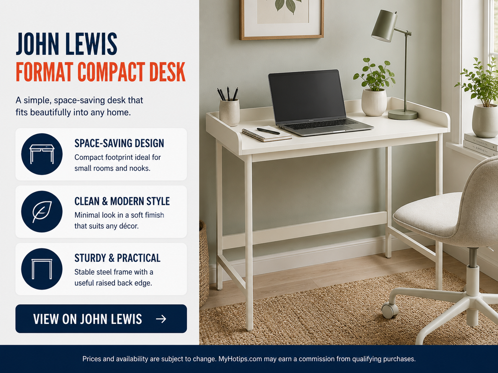 Compact Desk For Small Rooms