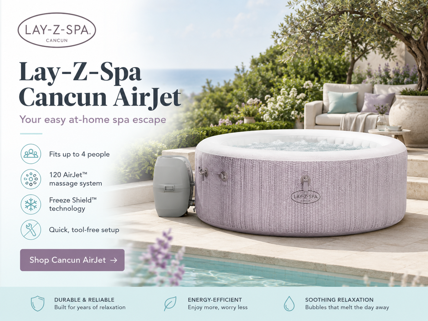 Inflatable Spa Summer Reset