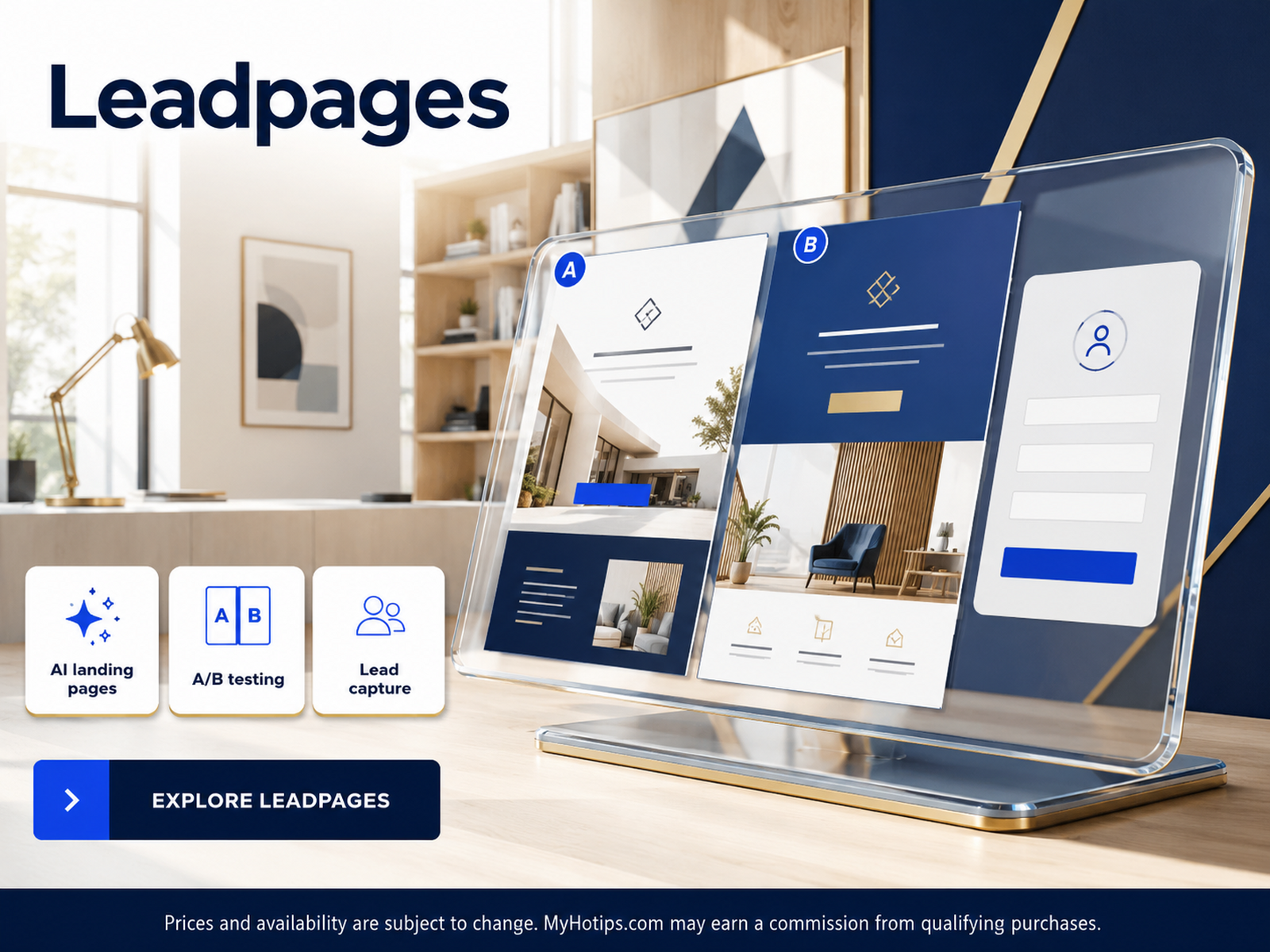 AI Landing Pages With Built-In Testing