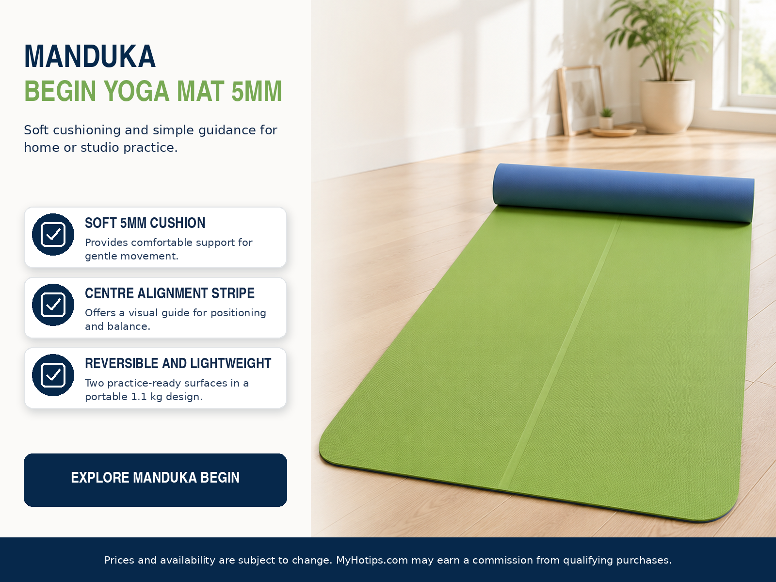 Comfortable Floor Support For Stretching