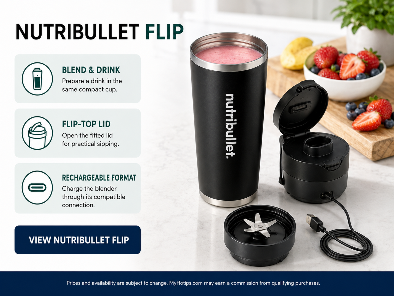 Blend-And-Sip Smoothies