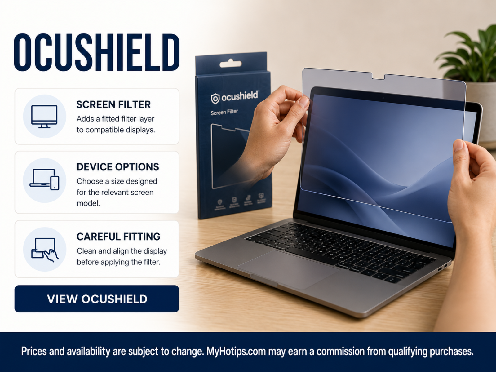 Screen Comfort Support
