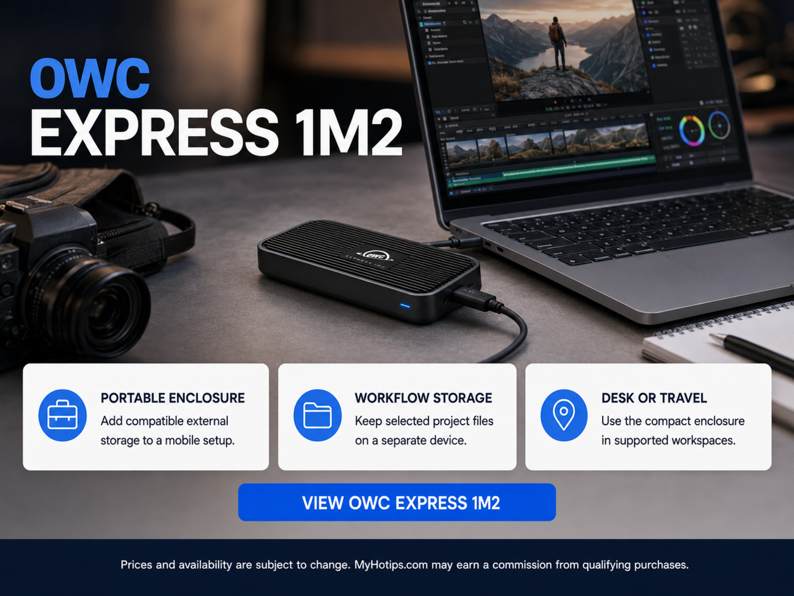 Fast External SSD Enclosure