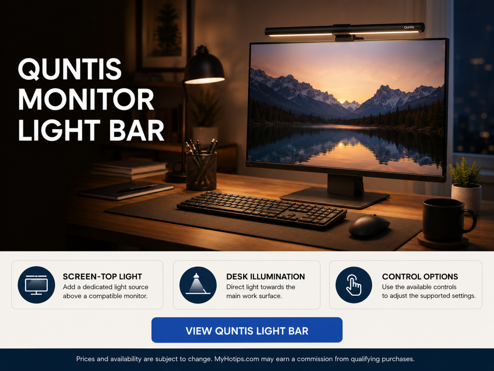 Quntis Computer Monitor Light B…