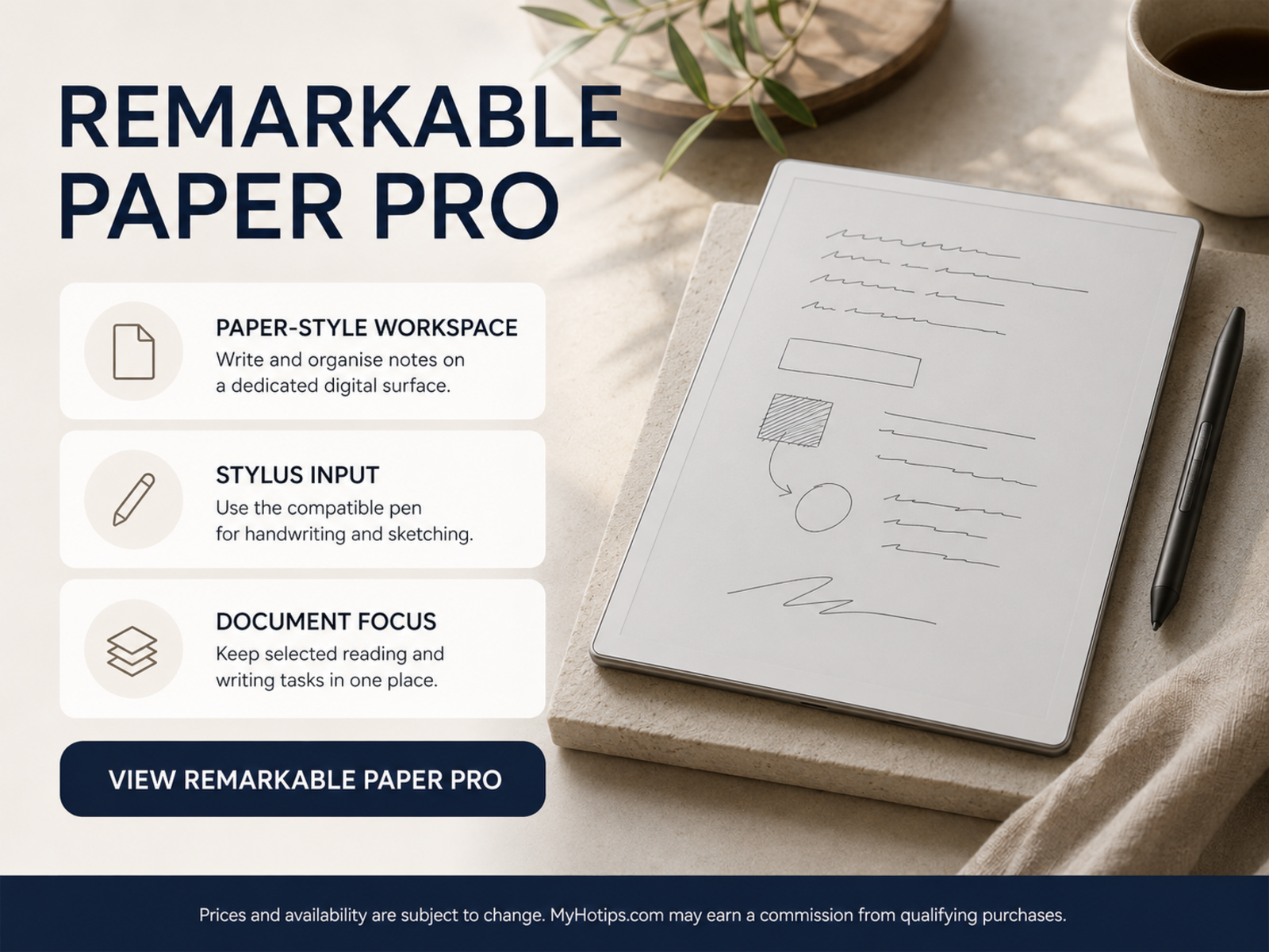 Focused Digital Notebook