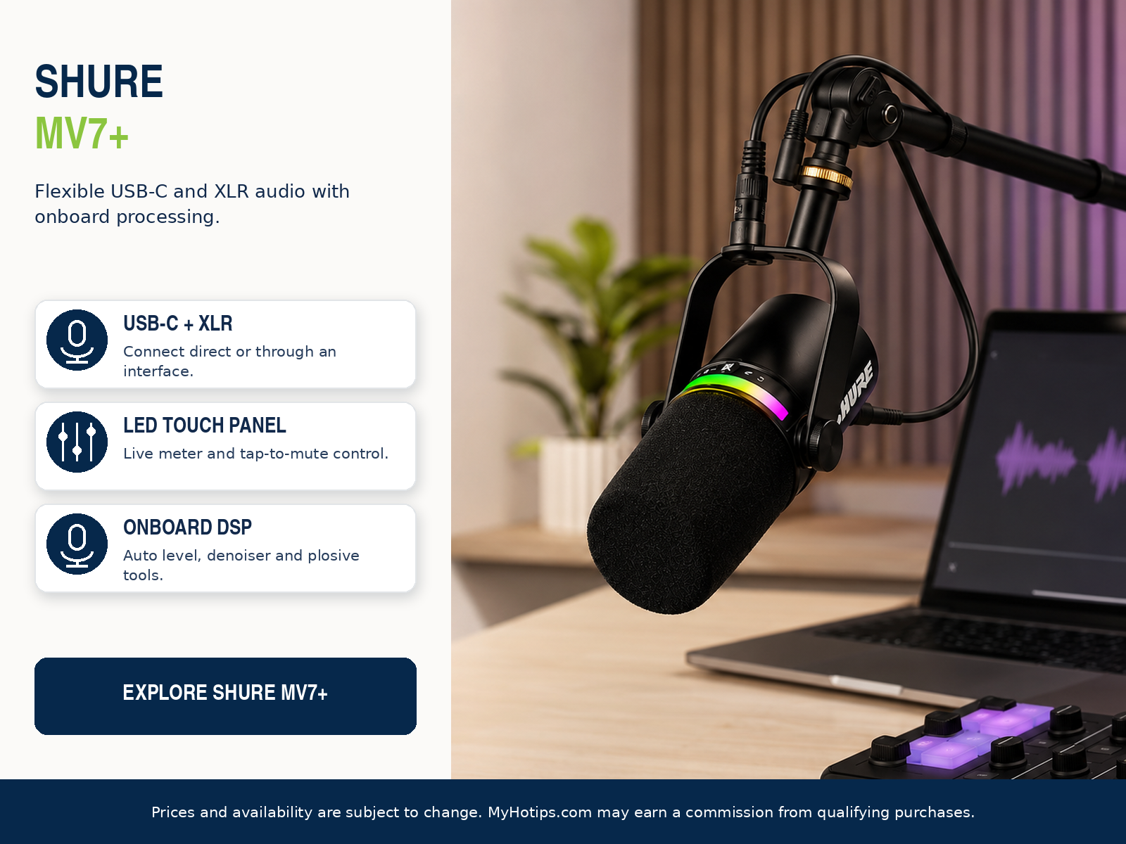 Broadcast-Style USB Mic