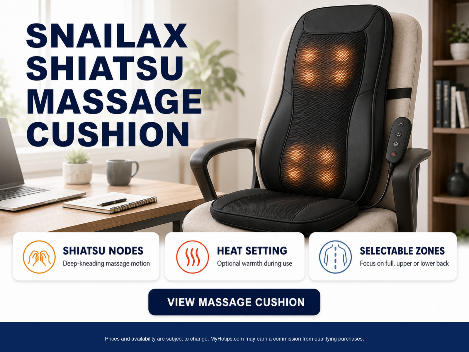 Upper-Back Massage Cushion