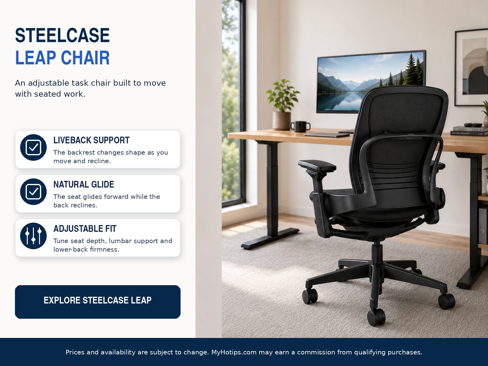 Adaptive Task Chair