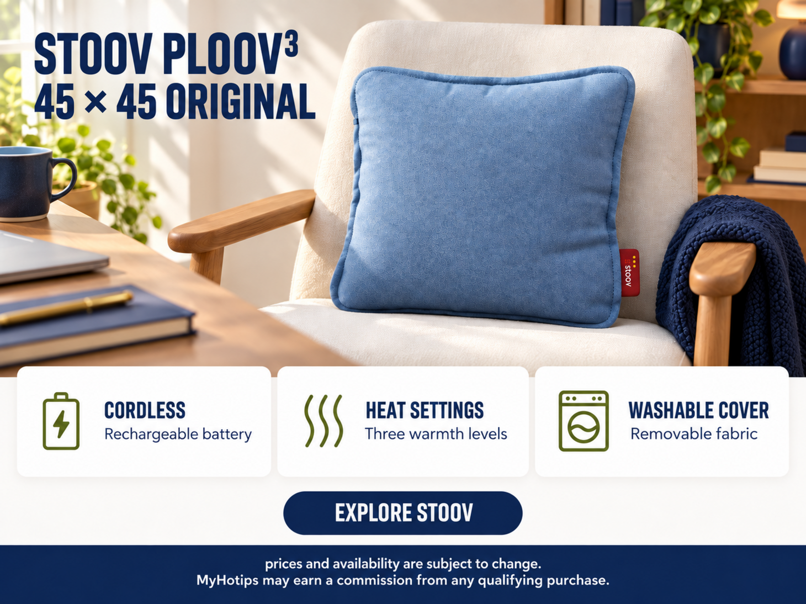 Stoov Ploov³ 45x45 Original (Mid Blue, Flex Battery)