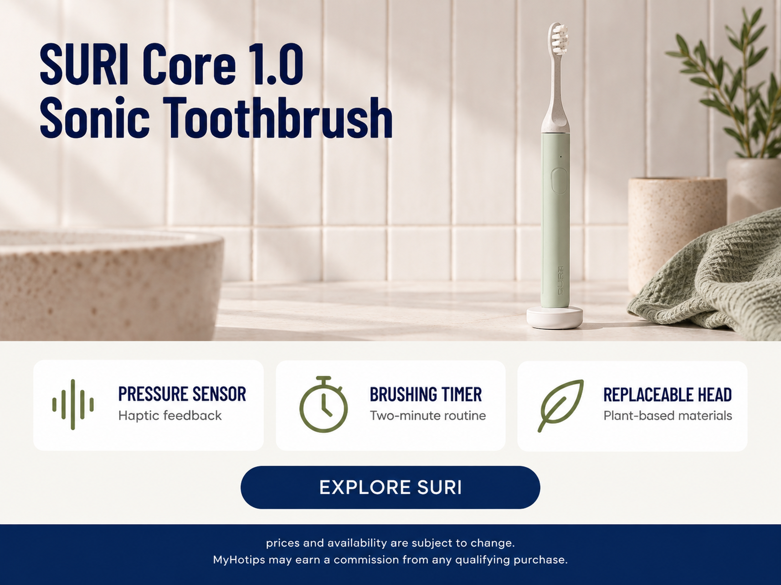 SURI Core 1.0 Sonic Toothbrush