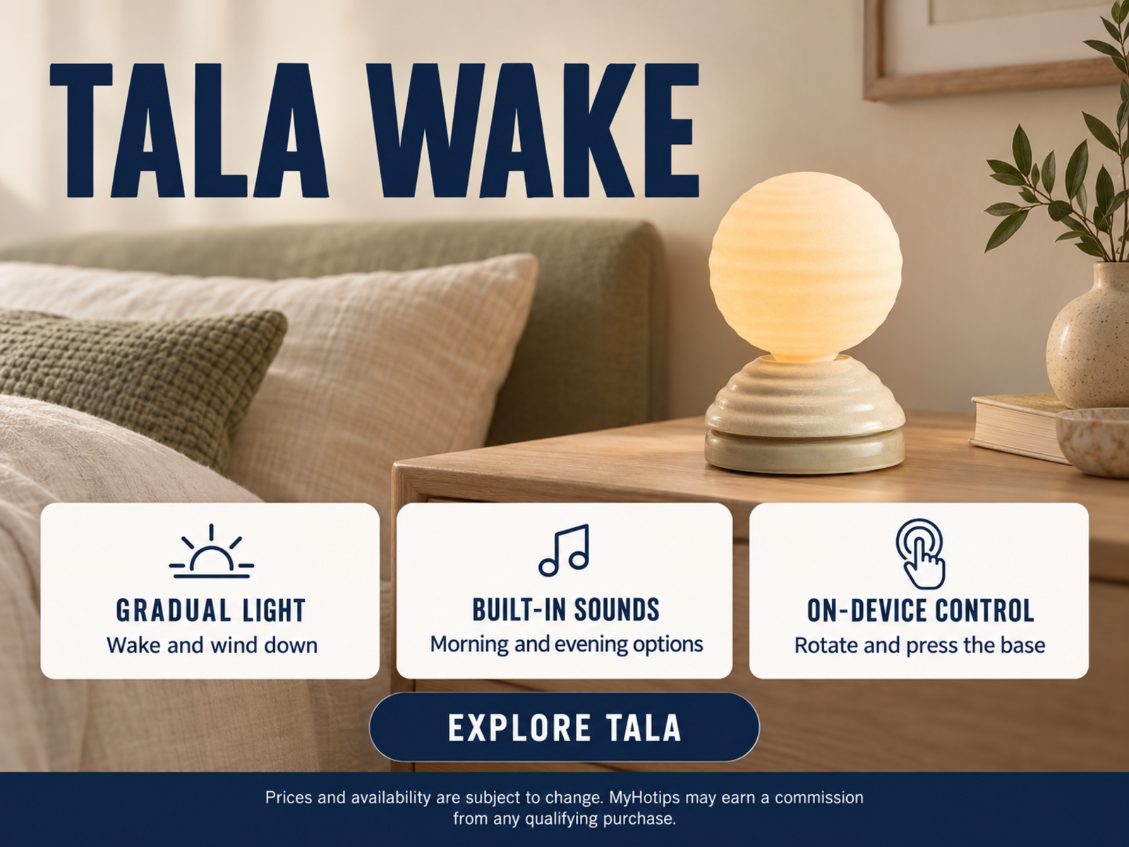 Gradual Light For Bedtime And Mornings