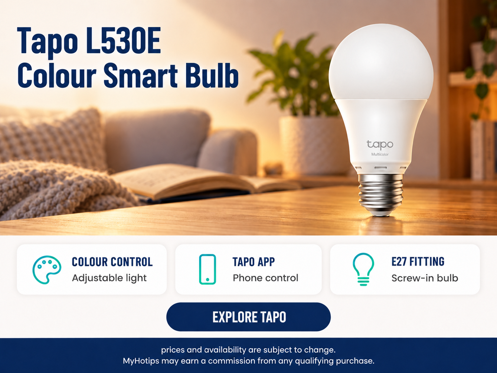 Tapo L530E Colour Smart Bulb