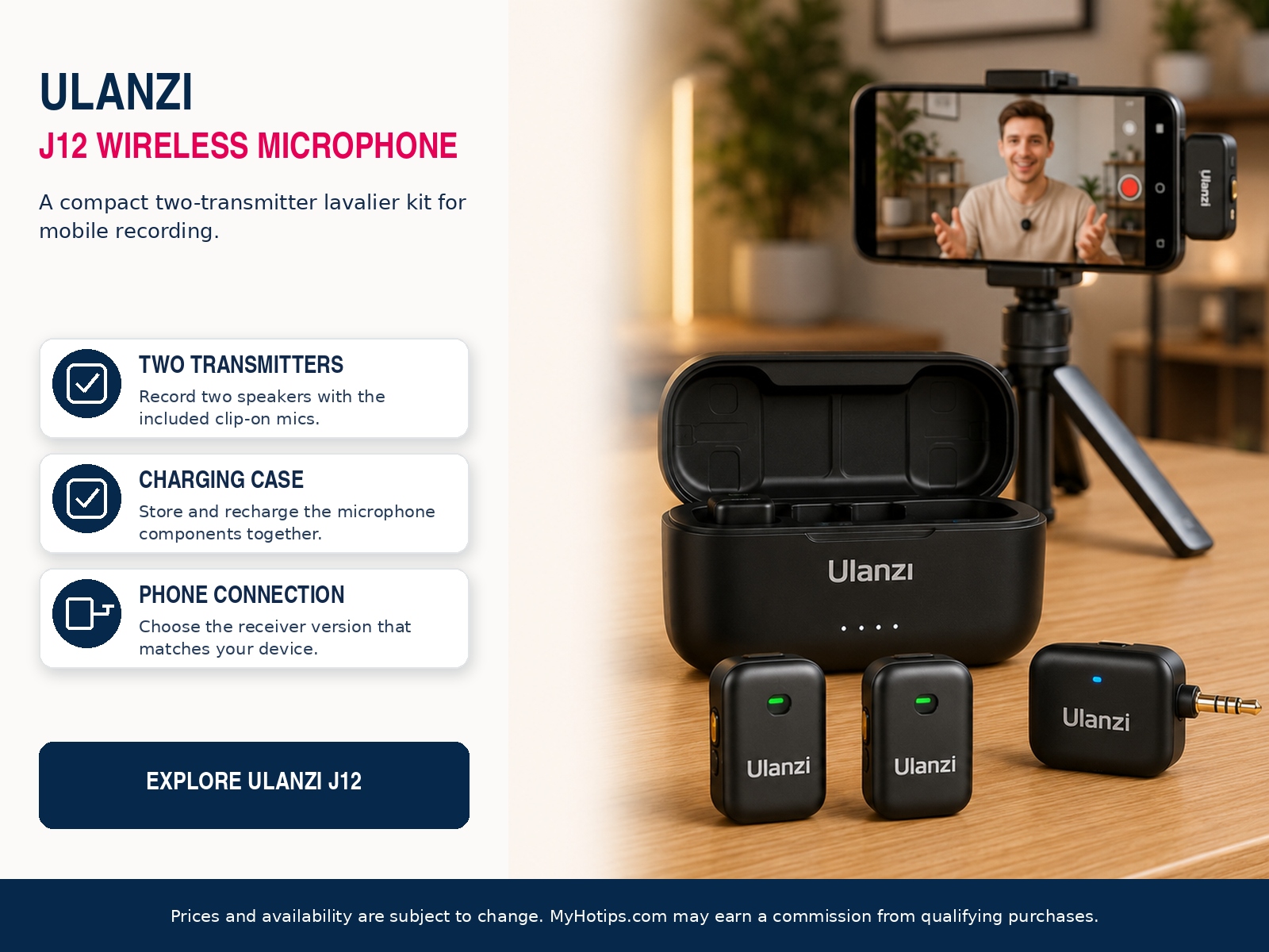 Compact Phone Wireless Audio