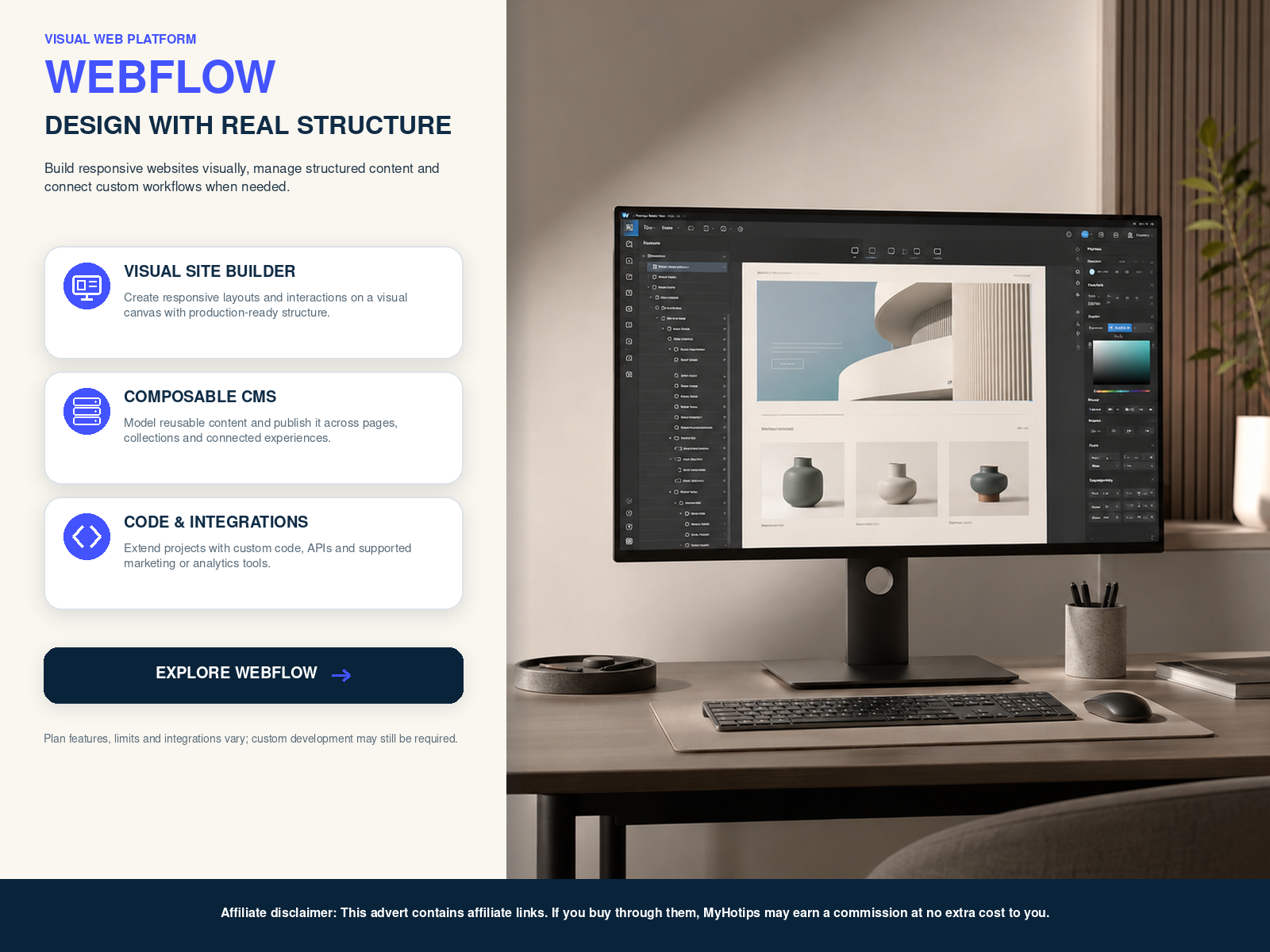 Visual Website Builder