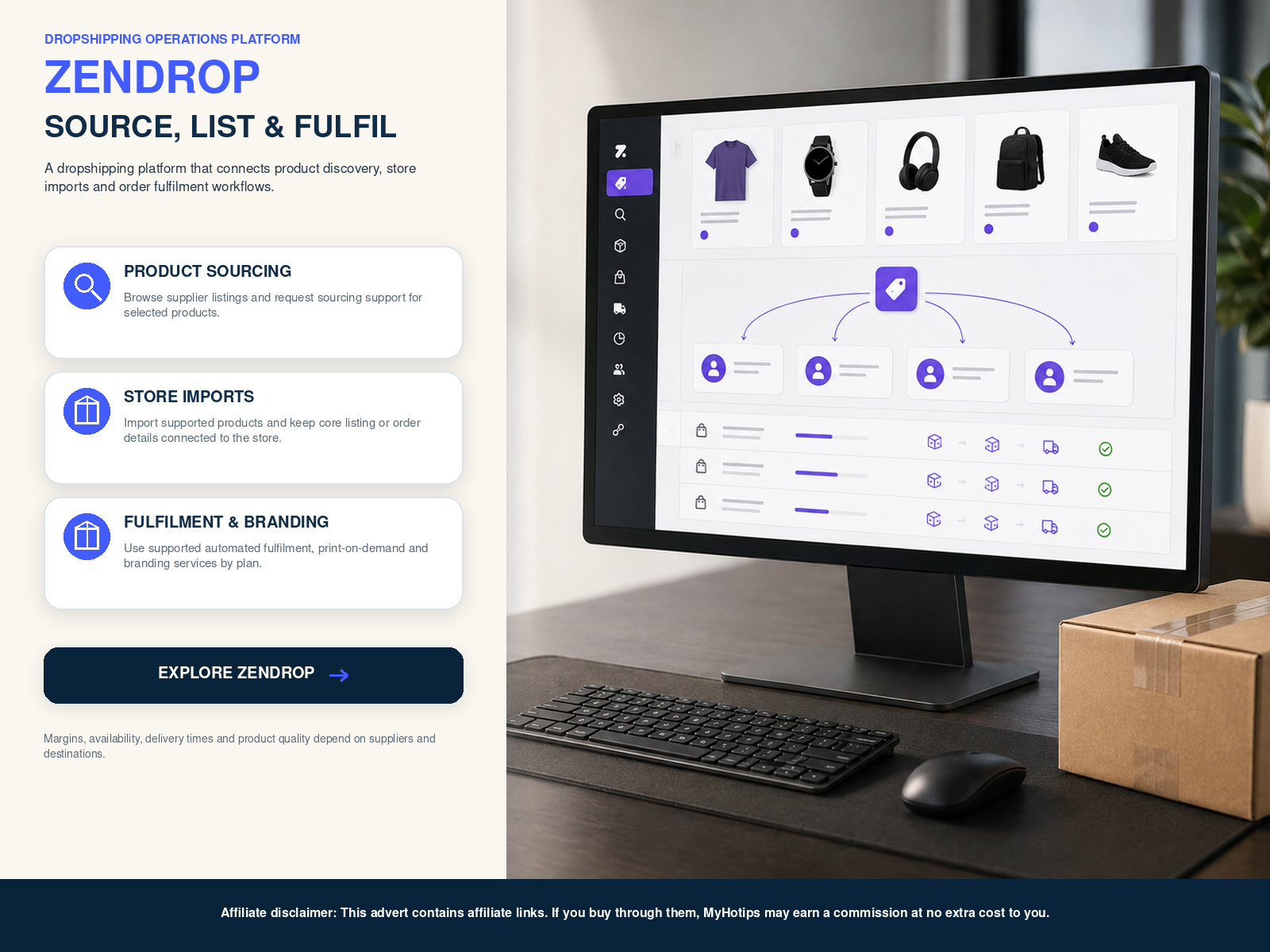 Dropshipping Supplier Workflow