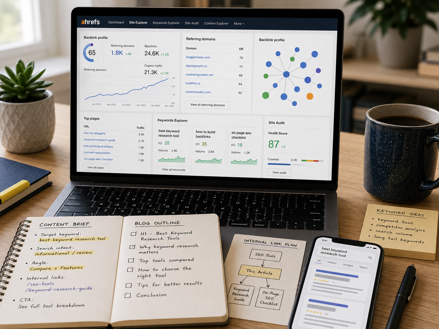 Ahrefs Review B