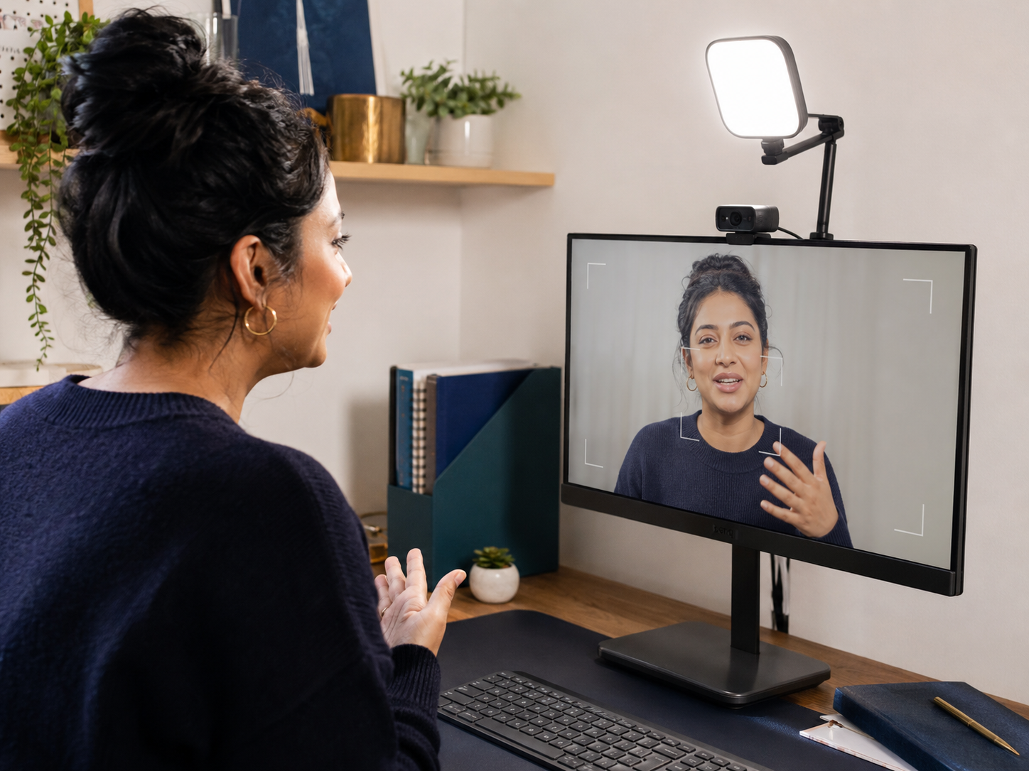 Best Creator Desk Setup SUPPORTING 6 Desk Friendly Video Lighting