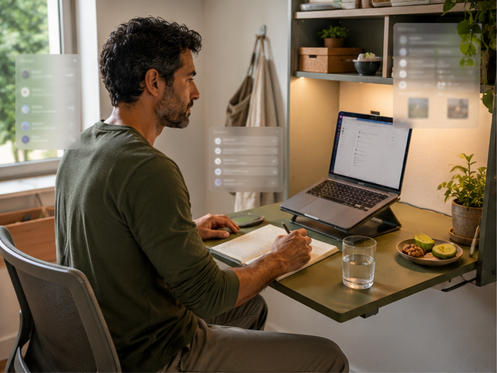 Best Lighting Ideas For A Calmer Home Office